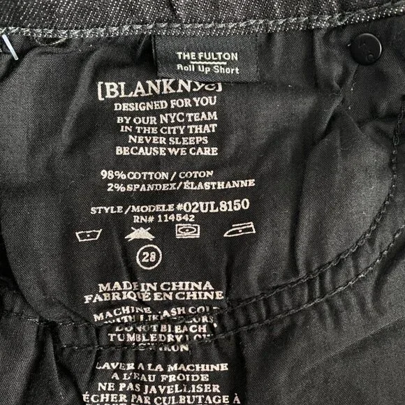 BlankNYC The Fulton Roll Up Shorts - Picture 8 of 13
